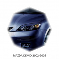 Реснички на фары для Mazda Demio 2