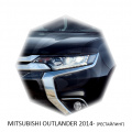 Реснички на фары для Mitsubishi Outlander 3 (2015+)