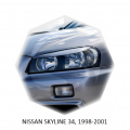 Реснички GT для Nissan Skyline R34