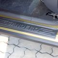Накладки Bastion на внутренние пороги Renault Sandero 2