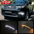 Дневные ходовые огни Epistar LED DRL на Toyota Highlander 2