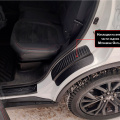 Накладки Bastion на внутренние части задних арок Mitsubishi Outlander 3