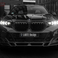 Карбоновая рамка Larte Performance на решетку радиатора для BMW X6 G06 LCI