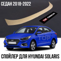 Спойлер SRC на крышку багажника для Hyundai Solaris (Седан) | 2018-2022