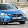 Хром решетка радиатора R-Design для Volvo V40 (2012-2019)