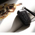 Кожаный чехол для смарт-ключа (3 кнопки) Aegis Hand Made на Hyundai Solaris