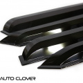 Дефлекторы боковых окон Auto Clover Smoked на Hyundai Solaris