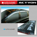 Дефлекторы на боковые окна Auto Clover Chrome на Ssang Yong Actyon 1
