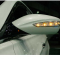 Боковые зеркала складывающиеся с LED повторителями Mobis на Hyundai Sonata 6 (YF)