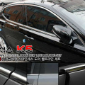 Молдинги дверей Tuning Face Хром на Kia Optima 3 (K5)