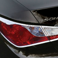 Накладки на задние фонари Auto Clover Chrome на Hyundai Sonata 6 (YF)