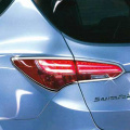 Реснички задних фонарей Safe K-586 Хром на Hyundai Santa Fe 3 (DM)