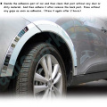 Молдинг на колесные арки Safe Chrome на Hyundai ix35