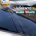 Молдинг центральных стоек Exos Glass на Kia Sorento XM