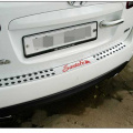 Накладка на задний бампер  CARROS на Hyundai Santa Fe 2 (CN)