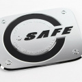 Накладка на лючок бензобака Safe Safe на Hyundai Sonata 5 (NF)