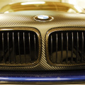 Ноздри решетки радиатора X-power Carbon на BMW 3 E46