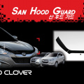 Дефлектор капота Auto Clover B 030 San на Hyundai ix35