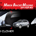 Накладки на крепления зеркал  Auto Clover B 425 Хром на Hyundai ix35
