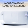 Тюнинг - Капот Cayenne Style на Ssang Yong Actyon 2