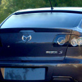 Спойлер на заднее стекло Sunset на Mazda 3 BK