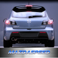 Высокий спойлер с стоп-сигналом MPS Mazdaspeed на Mazda 3 BK