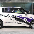 Наклейки на авто - полноформатный комплект Eleven на Suzuki