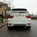 Юбка заднего бампера Performance LCI на BMW X5 E70