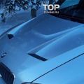 Капот с жабрами ZS 2 на BMW X5 E70