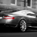Комплект порогов KAHN Design на Aston Martin DB9 1