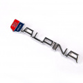 Шильдик в решетку радиатора Alpina на болтах - 137 x 23 mm на BMW