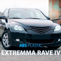 Решетка радиатора Extremma Rave 4 на Mazda 3 BK