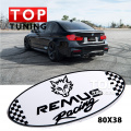 Шильдик лого REMUS Racing 80x38