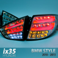 Задние фонари BMW Style на Hyundai ix35