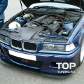 Верхние реснички M-Style на BMW 3 E36