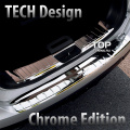 Накладка на порог багажника TECH Design Chrome Edition на Nissan X-Trail T32