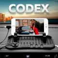 Держатель для телефона в машину - Коврик, зарядка CODEX