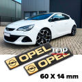 Шильдики Premium 60 x 14 mm на Opel