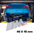 Шильдик M-Power 40 x 15mm на BMW