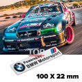 Шильдик BMW Motorsport 100 x 22 mm на BMW