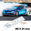 Шильдик GTI Racing 95 x 21 mm на VW