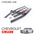 Дефлекторы окон Chrome Line на Chevrolet Cruze 2
