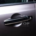 Хромированные накладки на ручки дверей для Honda Civic 8