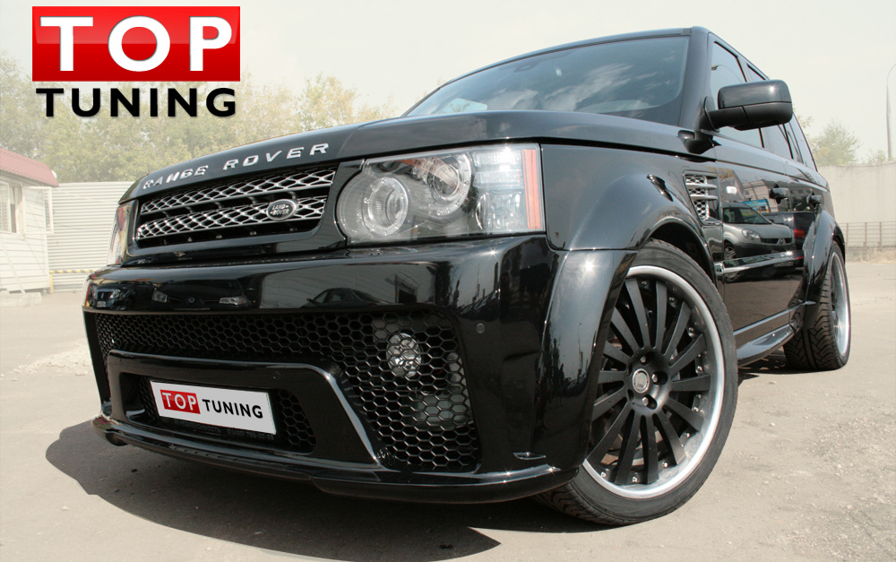 Передний бампер Red Star на Land Rover Range Rover Sport L322