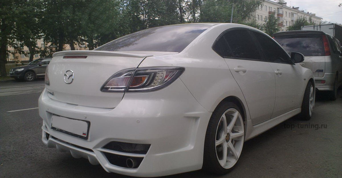 Бампер mazda 6 gh