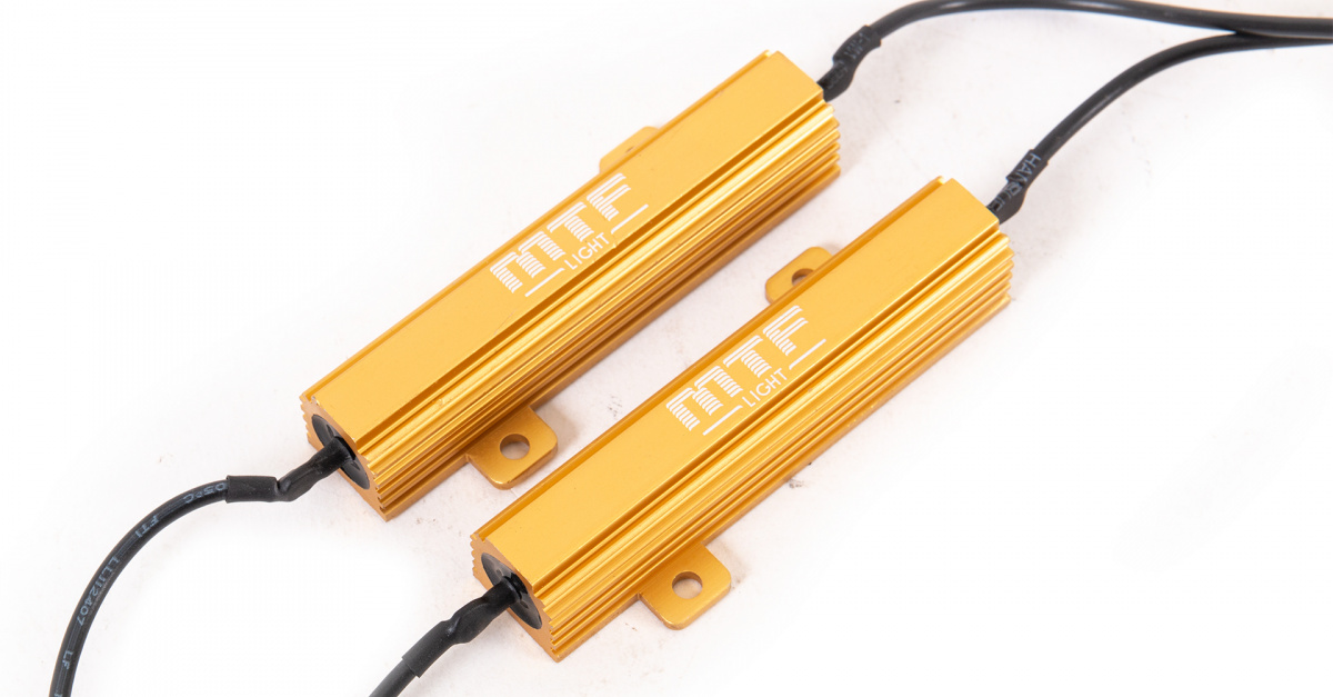 Блок-резистор для корректной работы светодиодных ламп противотуманных фар