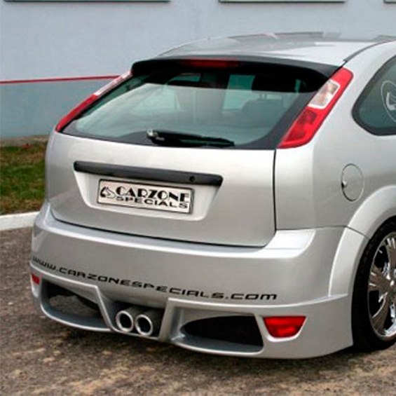 Задний бампер CarZone дорестайлинг на Ford Focus 2
