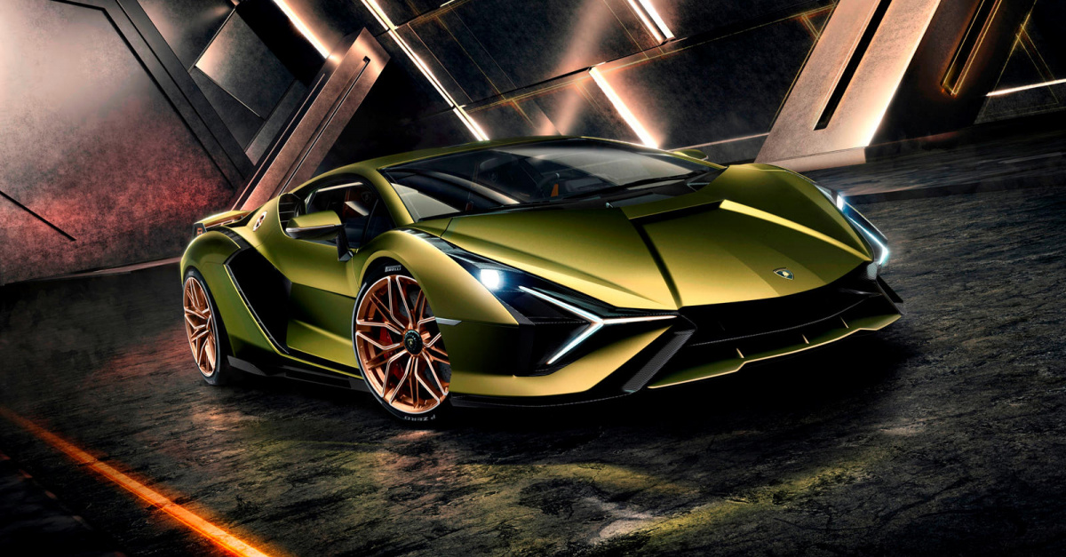 Гиперкар Lamborghini lb48h