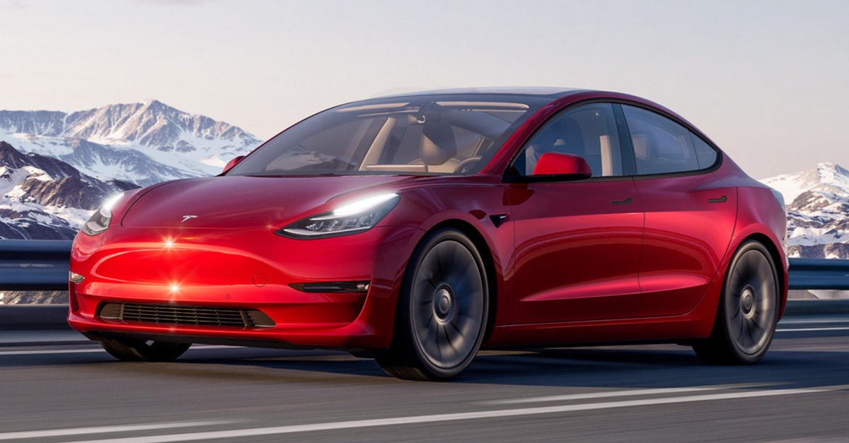 Новая Tesla model 3