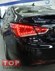 Светодиодные задние фонари - Тюнинг Hyundai Sonata YF / 6. 